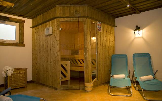 In-house sauna