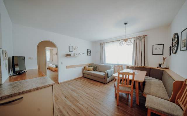 Geräumige Appartements für 2 bis 6 Personen