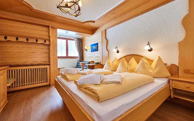 The rooms are a cosy holiday home