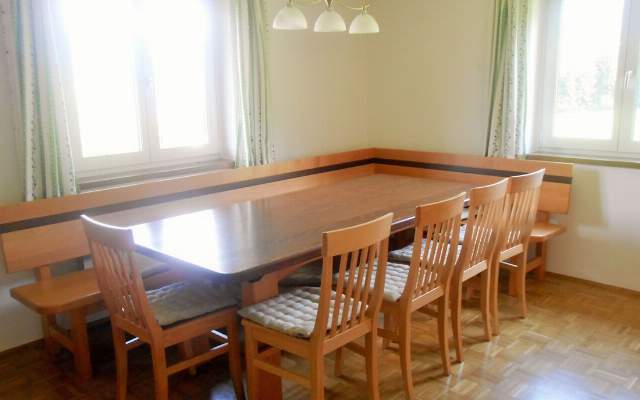 Large dining table for up to 10 people - ideal for large families or small groups