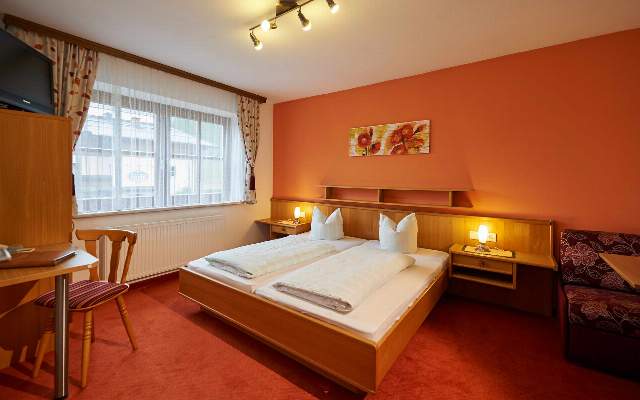 The rooms are bright and friendly furnished