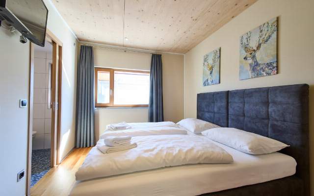 Geräumige und gemütlich Schlafzimmer für bis zu 4 Personen