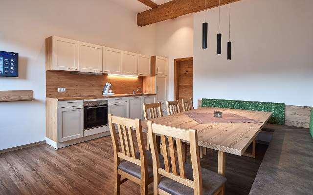 Die Appartements bieten Platz bis 10 Personen