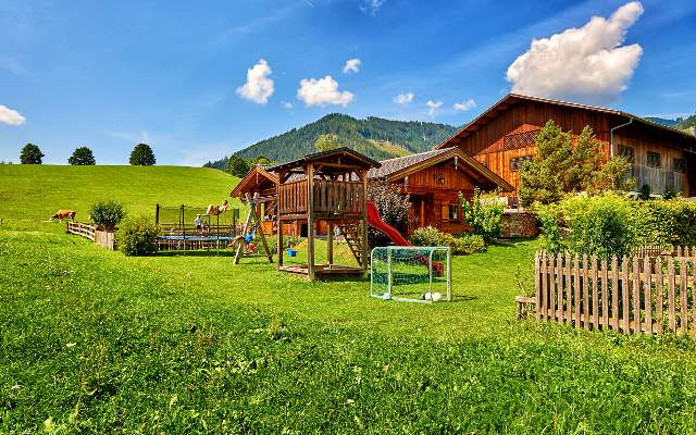 Viel Platz zum Spielen fuer die Kinder