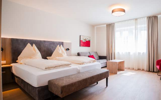 Geräumige und moderne Zimmer und Suiten im Hotel in Salzburg