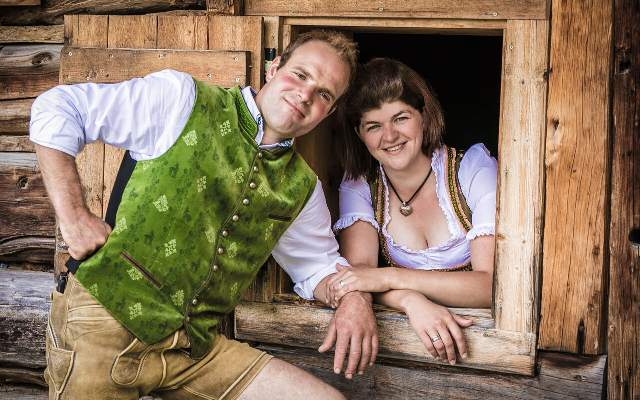 Die Gastgeber und leidenschaftliche Landwirte