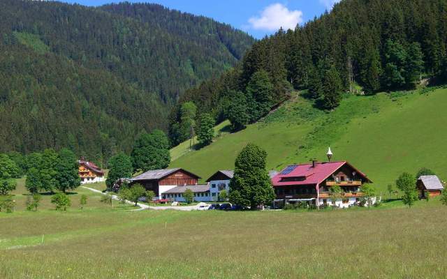 The Walcherhof is sunny and quietly situated on the high plateau Ramsau am Dachstein